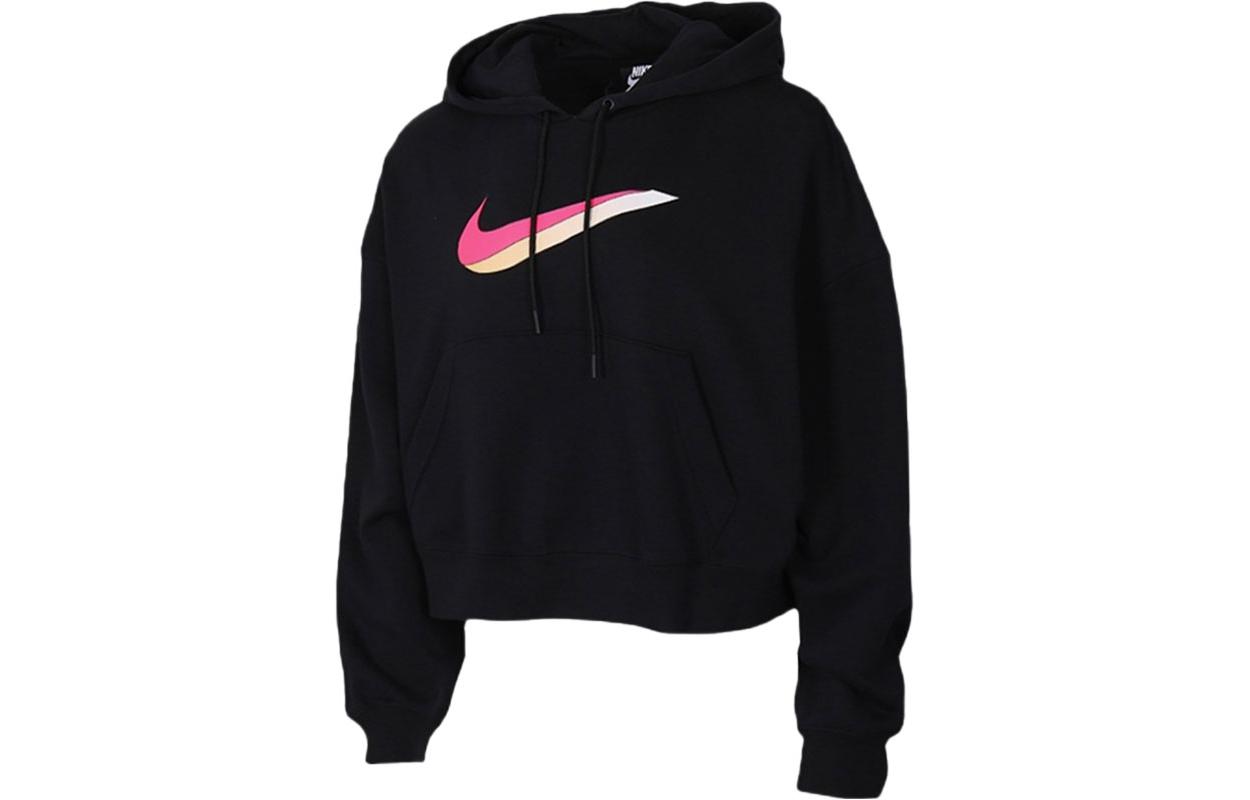 Nike Sweatshirts Women s Black Hooded Moderate Regular DJ1075-010 S