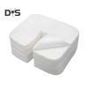 100Pcs Face Cradle Cover Disposable Massage Headrest Non-woven Cover Soft Portable Massage Table Chair SPA Bed Face Rest U-shaped Cover