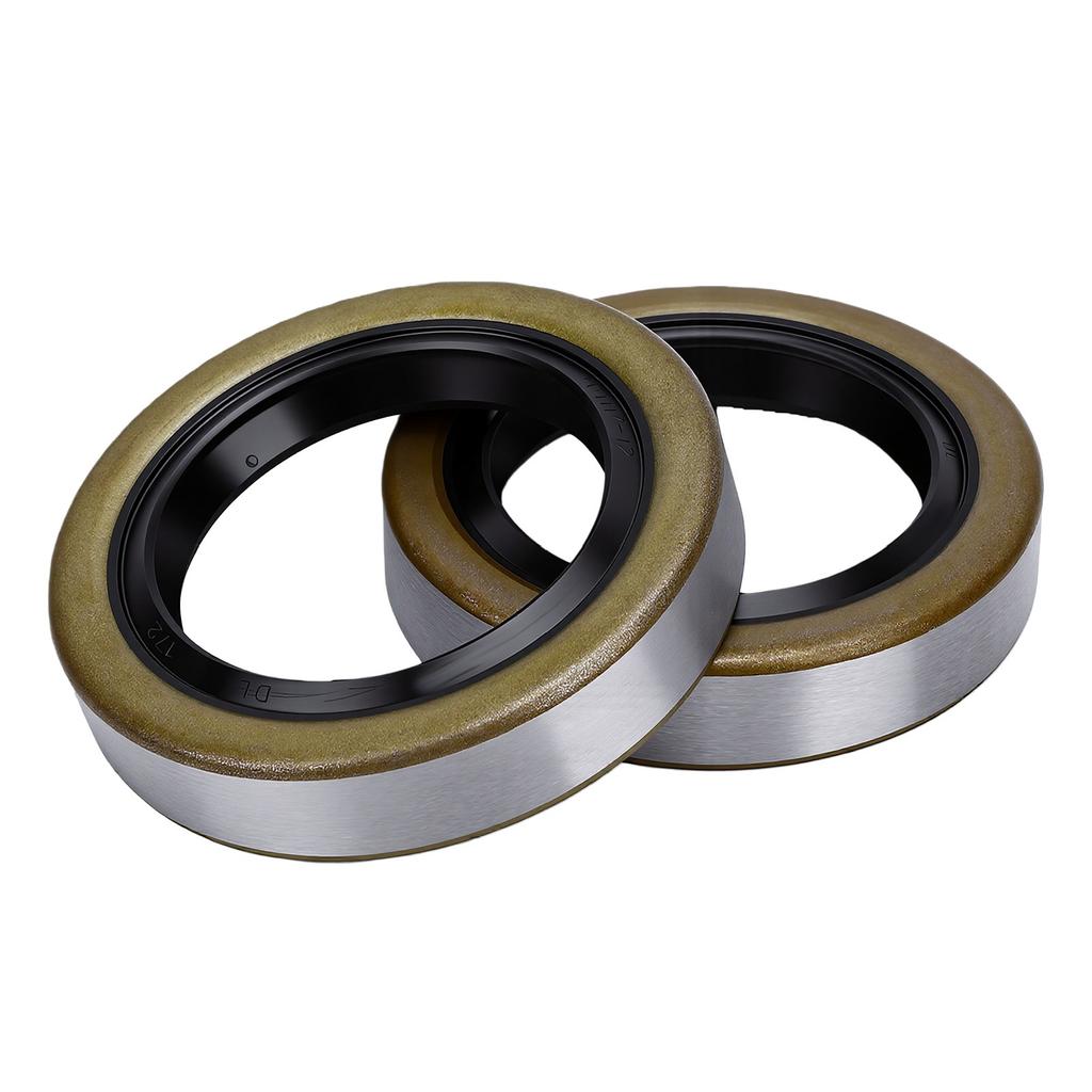 2pcs Trailer Hub Wheel Grease Seal 10 19 171255TB Double Lip Seals ID 1.719in X OD 2.565in for 3500 Lb Trailer Axle 84