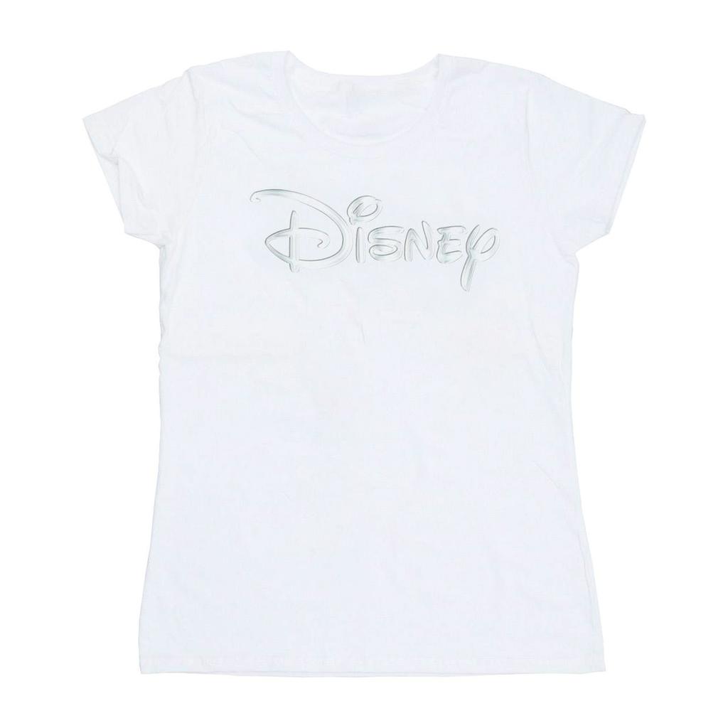 Disney Womens/Ladies Glacial Logo Cotton T-Shirt