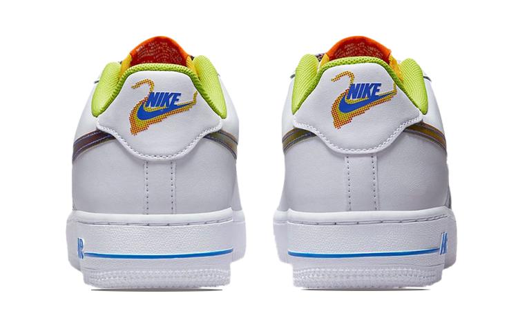 Nike Air Force 1 Low LV8 White Magma Orange GS DQ7767-100