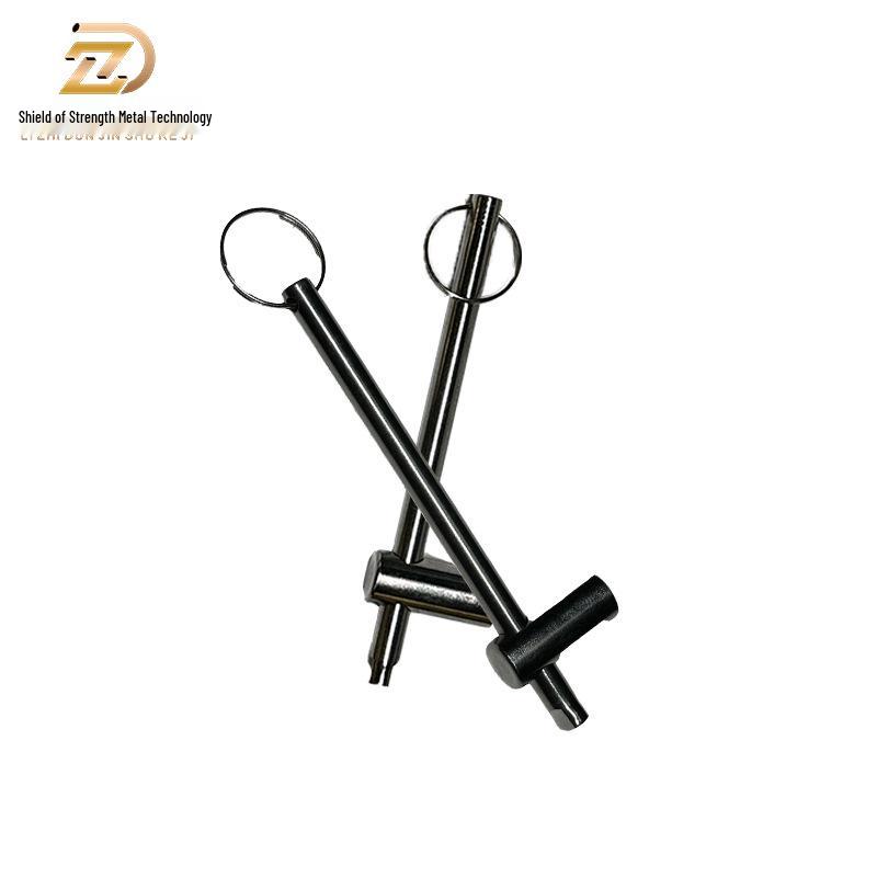 Inner Triangle Valve Key Wrench for Water Meter and Radiator Shut-Off with Anti-Theft Switch