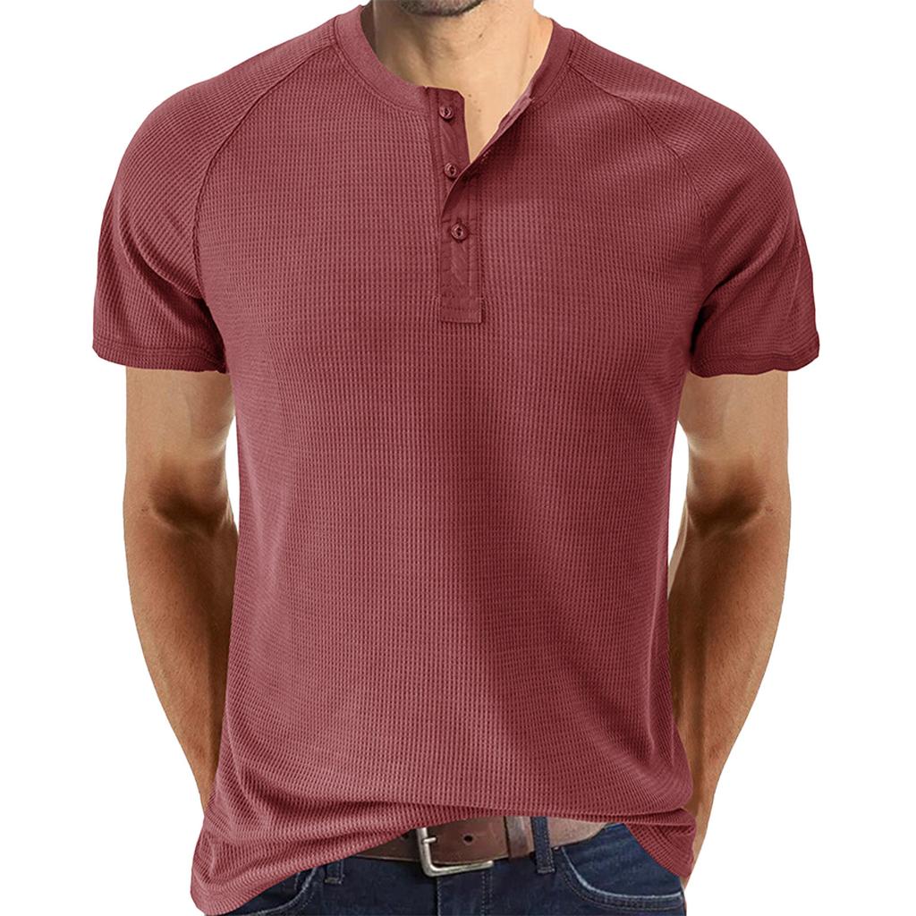 Men'S Short Sleeved Men'S T-Shirt Fashion Casual Color Matching T-Shirt
