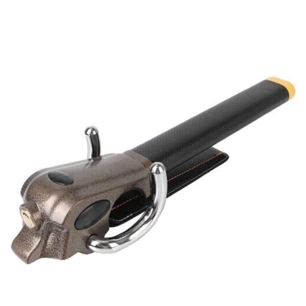 Heavy Duty Auto Airbag Foldable Steering Wheel Lock Security Anti-Theft Device Lock Safety Hammer for Vehicle Truck SUV