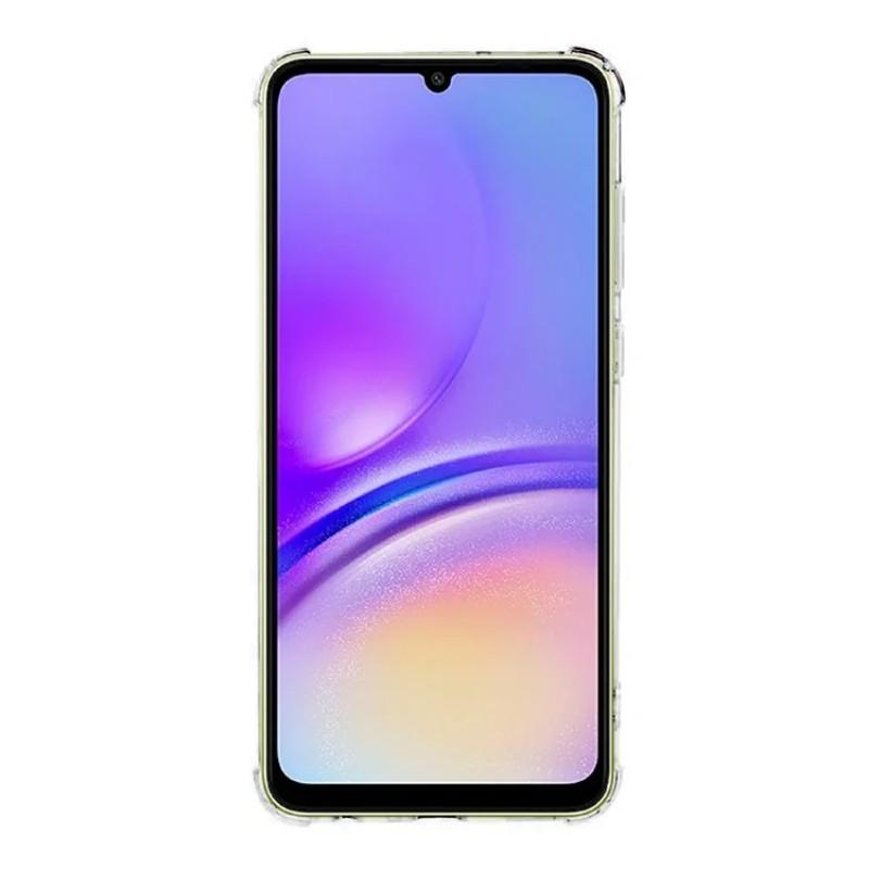 For Samsung Galaxy A05 4G TPU Case WANLONFENG WL3 Series 1.5mm Phone Cover with Tempered Glass Film