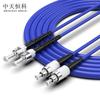 Zhongtianhengke Armored Indoor Telecom-Grade Single-Mode Dual-Core Fiber Optic Patch Cord