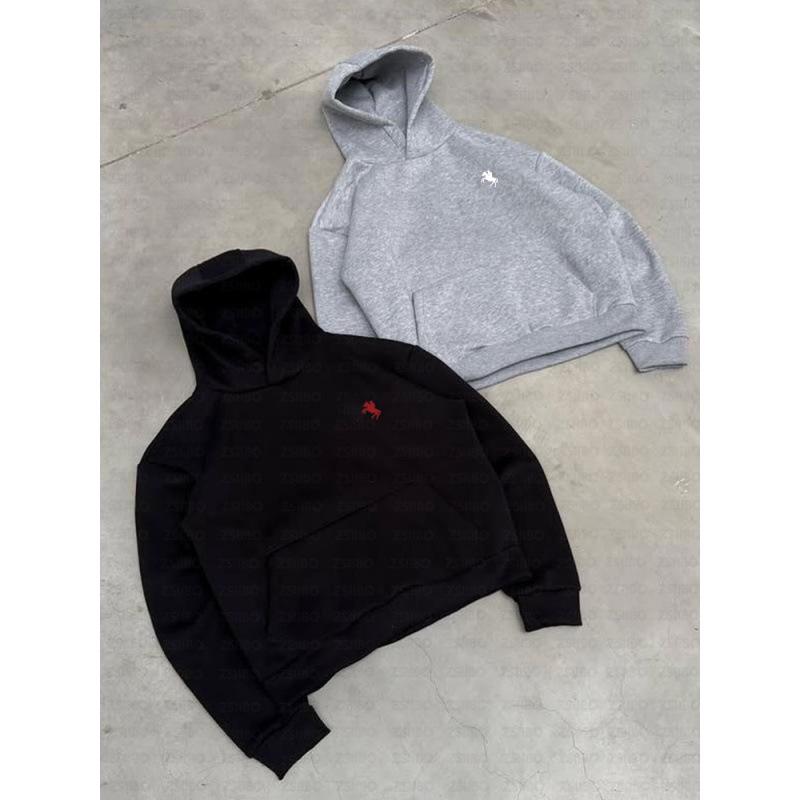 Y2K Retro Hoodie & Sweatpants Set - European & American Street Style