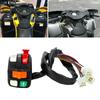 22mm Handlebar Switch High Low Beam Light Turn Signal Ignition Waterproof Control Button