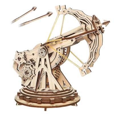 DIY Handmade Model Toys 3D Wooden Puzzle for Adults Teens Construction Model Kits for Adults To Build