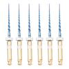 6pcs S2 Endodontic Files Large Tapered Professional Portable Metal Endo Files for Home 1in