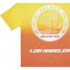 Palace X AMG 2.0 Los Angeles T-Shirt Yellow/Red Unisex Tops Multi-Color P22AMGTS002
