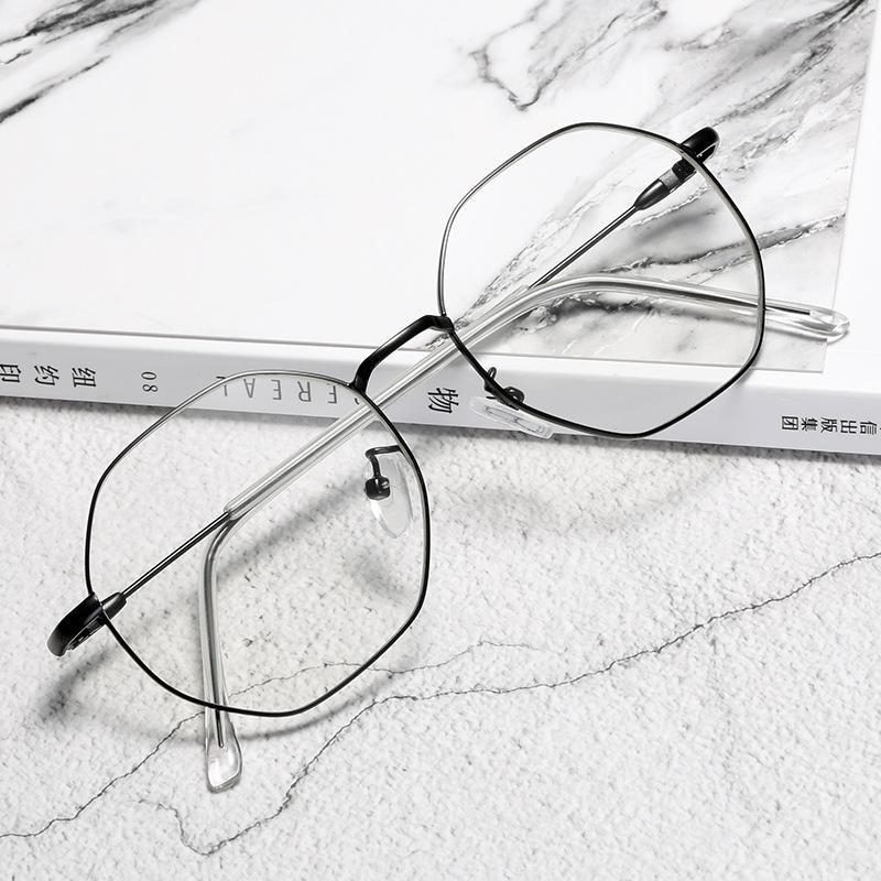 Ultra-Light Titanium Alloy Glasses Frame Myopia Reading Optical Prescription Myopia Hyperopia Glasses Blue Light Blocking Lens