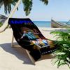 Messi Valor Print Strandtuch, Großes Weiches Schnelltrocknendes Handtuch für Strand Camping Schwimmen
