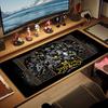Wu Tang Clan Artwork Large Size Mouse Pad Large Gaming Table Cushion Nonslip Laptop Tablet Big Mousepad Xxl Mat Mini Pc Playmat With Lock Edge