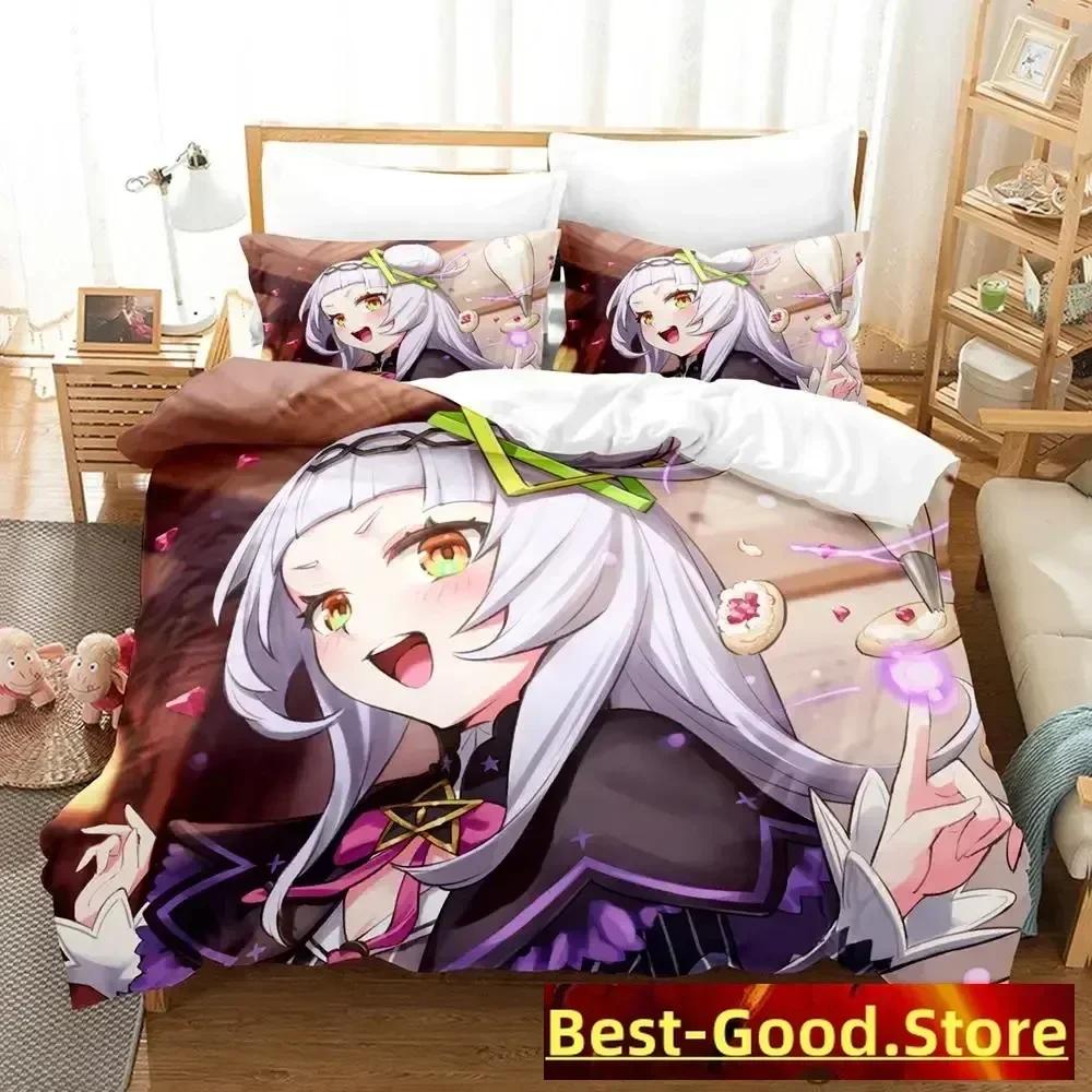 2023 Murasaki Shion Bedding Set Duvet Cover Sheet Printed Bed Set Pillowcase Bed Full Queen King Size Comforter Bedroom