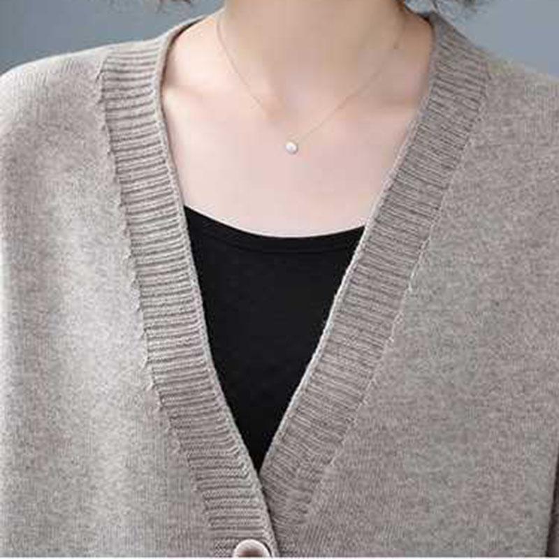 cardigan feminino medio