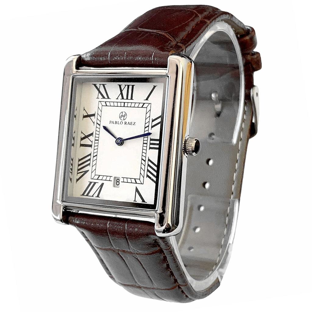 Men Watch Business Retro Classical Calendar Light Luxury Brand Belt Waterproof Male Fashion Quartz Clock Watches Gift