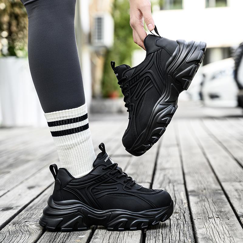 Women Safety Shoes For Work Safety Boots Breathable Steel Toe Puncture Proof Sport Work Sneakers Construction Tactical Boots