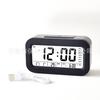 New alarm clock, smart charging model, voice timekeeping electronic clock, children's living room, small alarm clock, backlit creative digital clock