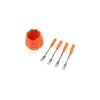 Stainless Steel Ceramic Storage Tank Candy Color Coffee Dessert Spoon  Household Decoration