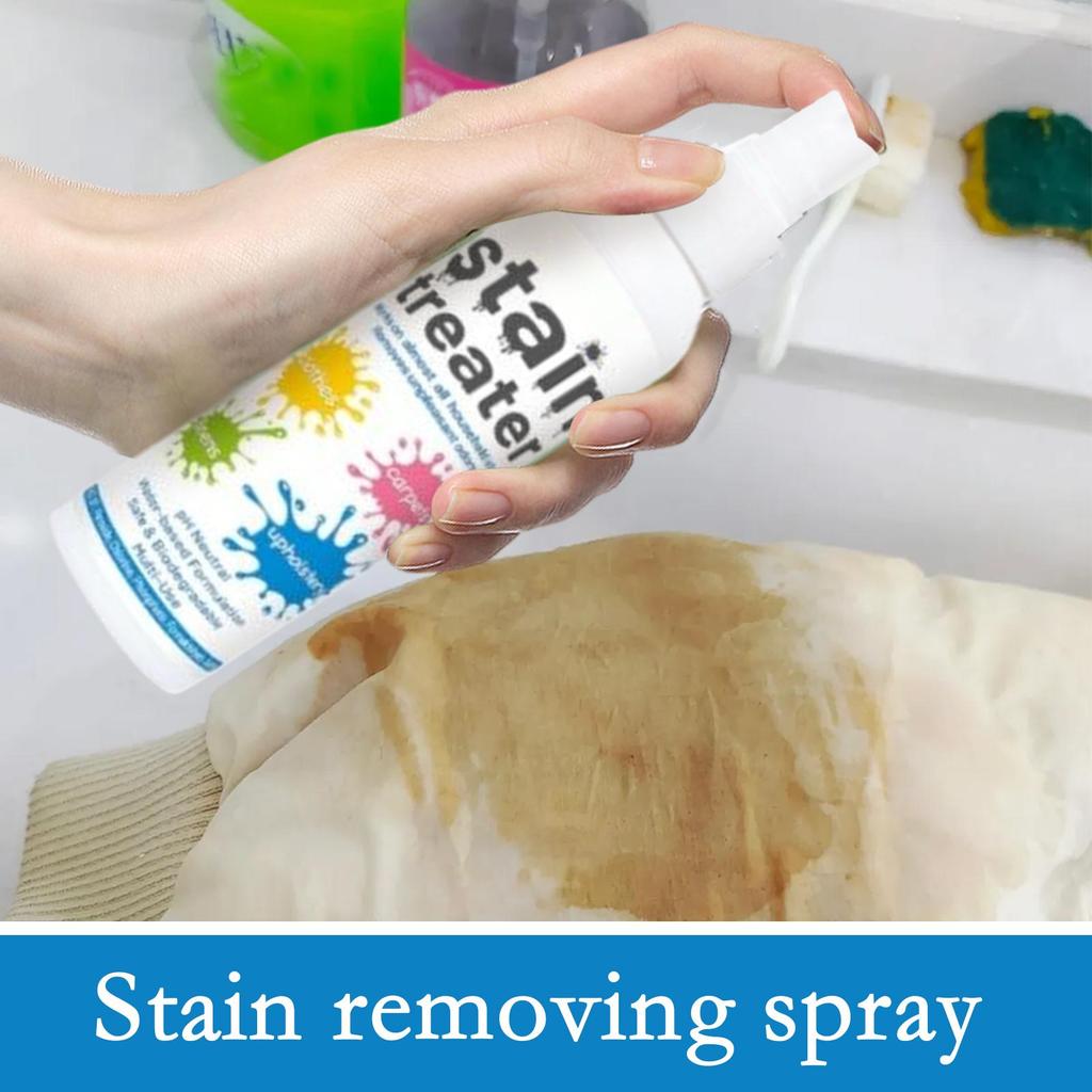 Clothes Stain Remover 120ml Ink Remover Spray Ink Marker Carpets Instant Spot Remover For Fabric Clothes Carpet Laundry