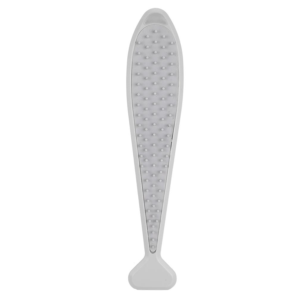 

ABS Pet Non Toxic Cleaning Beauty Grooming Massage Hair Removal Cat Tongue Comb(Gray )