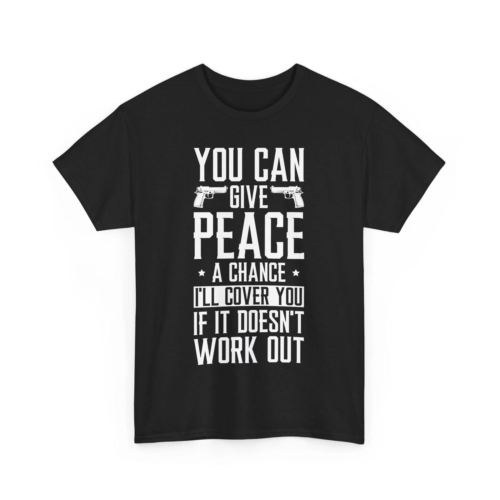 Vintage Gun T-Shirt | Classic Firearms Collector Tee | Tactical Shooting Shirt L