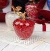 Farebná Krištáľová Remeselná Soška Jablka Trblietavé Sklo Krištáľ Domáca Dekorácia Vianočné Ozdoby Darček Vianočné Ozdoby Domov