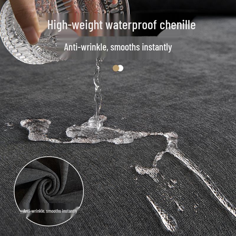2025 New Style Waterproof Chenille Sofa Cushion - Non-Slip, Universal Fit for All Seasons