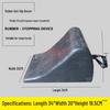 Large Portable Anti-Roll Wheel Chock for Trucks and Cars