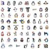 60 Cartoon Penguin Stickers: Waterproof Decorations for Journals, Water Bottles, and Computers
