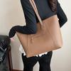 2025 New Retro Popular Fashion Large Capacity Women Tote Bag Shoulder Bag Handbag Retro Commuter Bag