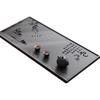 Synthetic King Black Stone Tea Tray Simple Modern Style Living Room Office Home Use Drainage Tea Set Tray Rectangular Shape