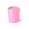 Sealing With Lid Washable Strawberry Pop-Up Decorative Trash Can Wastebasket Trash Basket Dustbin