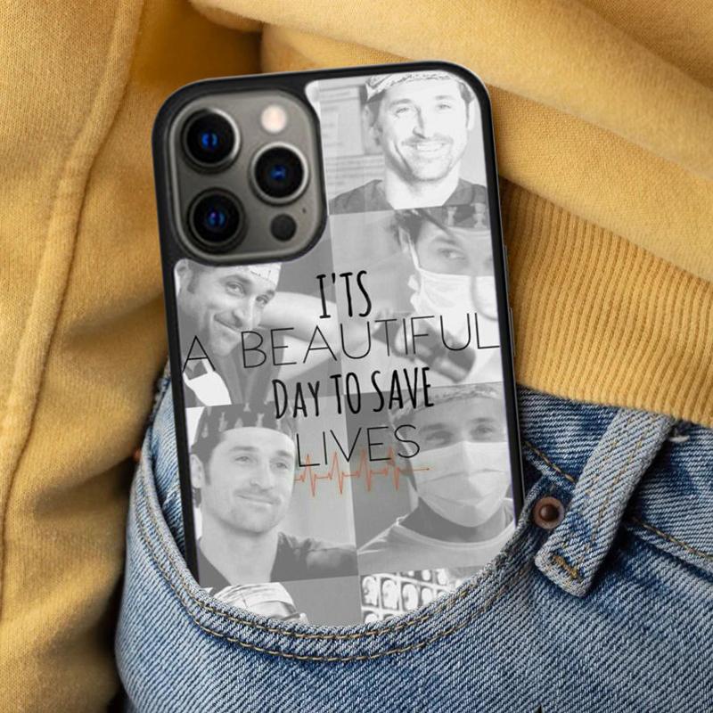 Greys Anatomy You Are My Person Soft Phone Case for iPhone 17 Air 16e Pro Max 15 Pro 13 14 Plus 11 12 MagSafe Magnetic Coque