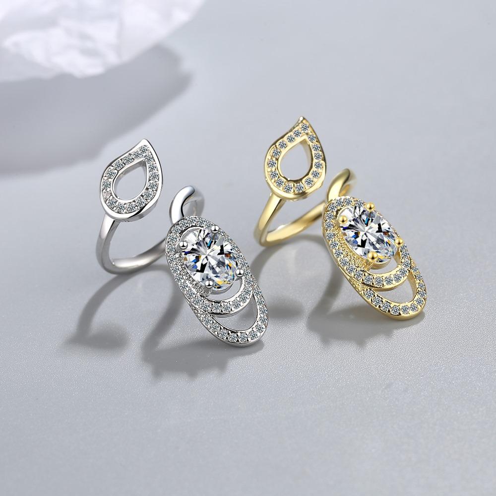 BELLA BOX Fashion Open Nail Ring Jewelry Wedding Party Wholesale Gift