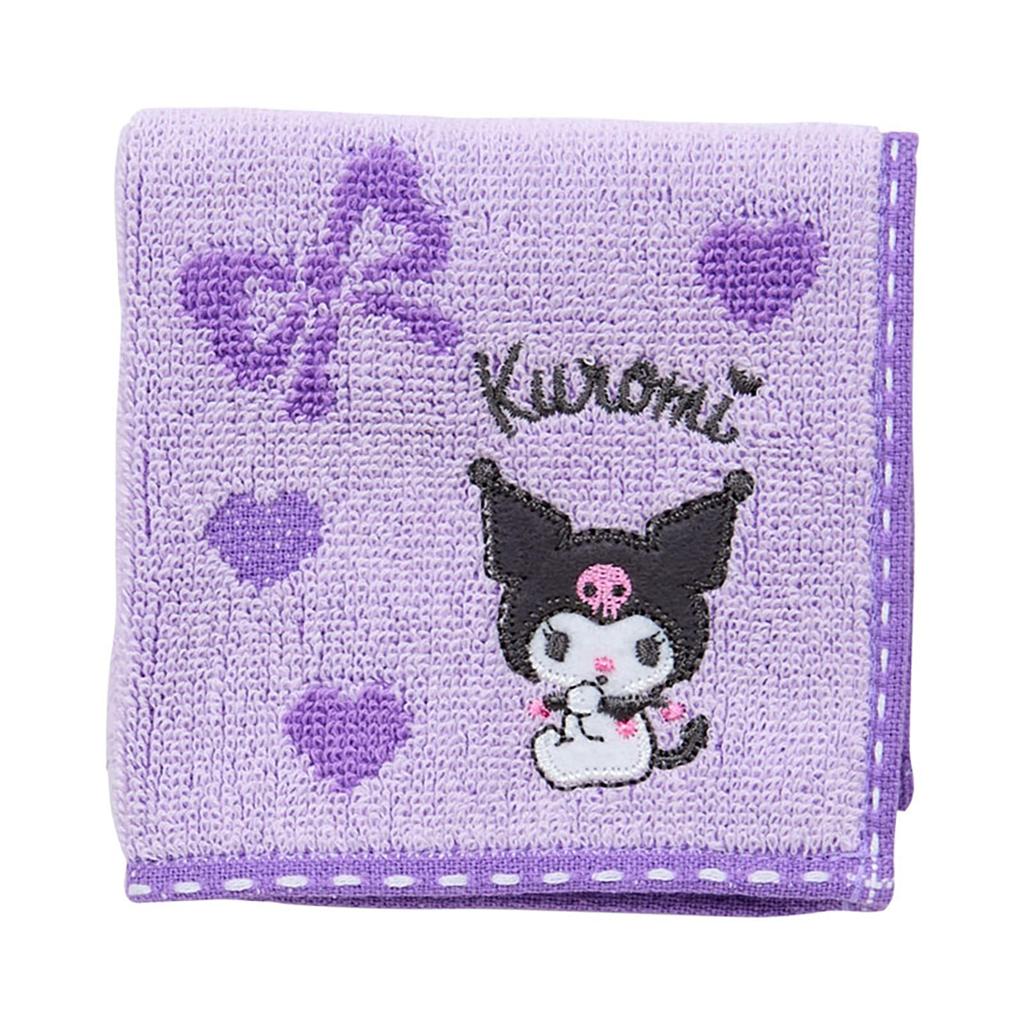 Sanrio Petit Towel Kuromi Handkerchief 583413 (SANRIO) (Stitch)
