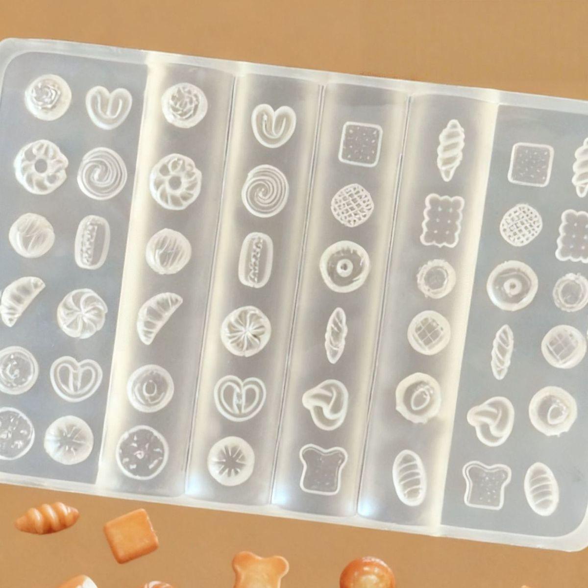 

Silicone 3D Croissant Biscuit Nail Art Mold