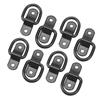 12Pcs Tie Down D Rings Surface Mount Heavy Duty Lashing Ring for Trailers Trucks RV Campers Vans ATV SUV Boats