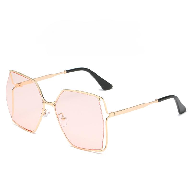 Retro Small Frame UV Protection Fashion Metal Sunglasses Sunglasses for Men/Women Square Sunglasses Polygon Sun Glasses