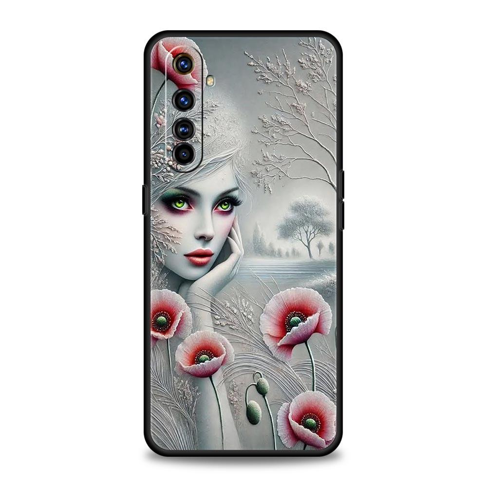 

Cute White Clothes Case For Realme C67 C63 C55 C53 C35 C25 C21 GT 2 3 5 6 10 11 12 13 Pro Plus 5G Soft TPU Phone Cover Funda Bag Realme GT2 Pro