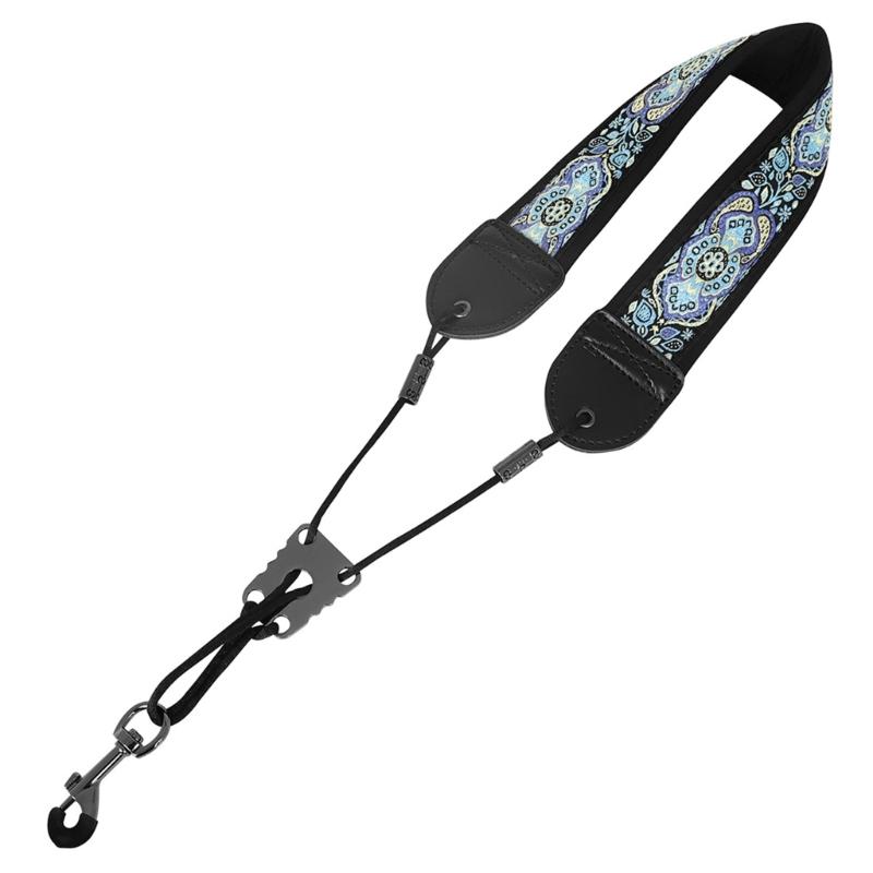 Adjusted Length Saxophone Neck Strap Soft Saxophone Belt Breathable Strap Padded Upgraded for Tenors Saxophone