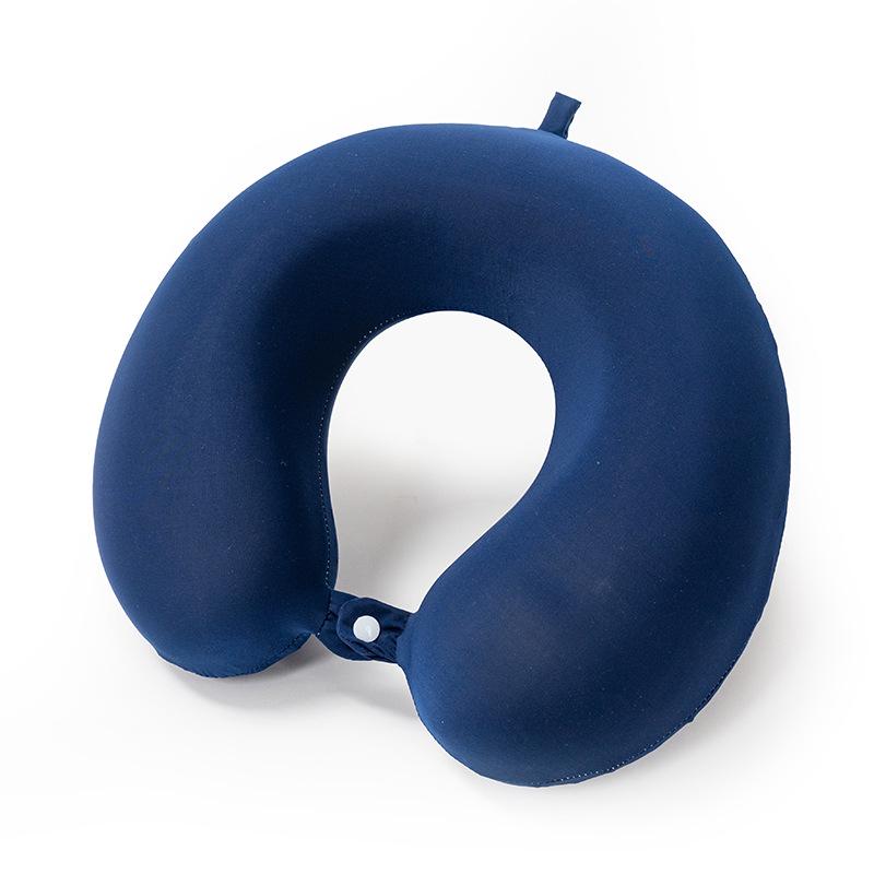 

U-образная подушка для шеи из пены с эффектом памяти: Съемная, моющаяся поддержка для шейного отдела позвоночника, подголовник, спинка, идеально подходит для сна. Elastic Ultra-Soft Fabric, Memory Foam Core