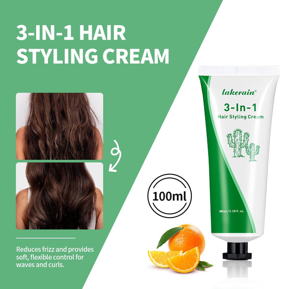 100ml Hair Styling Curry, Long-lasting Fluffy, Quick-drying And Styling, Suitable For All Hair Types, Perfect For Creating The Desired Hairstyle
