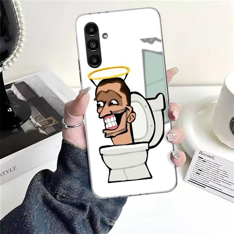 S-Skibidi Toilet Mobile Cell Phone Case For Samsung Galaxy A13 A14 A15 A16 A17 A53 A54 A55 A56 A57 A33 A34 A35 A36 A37 A23 A24 A