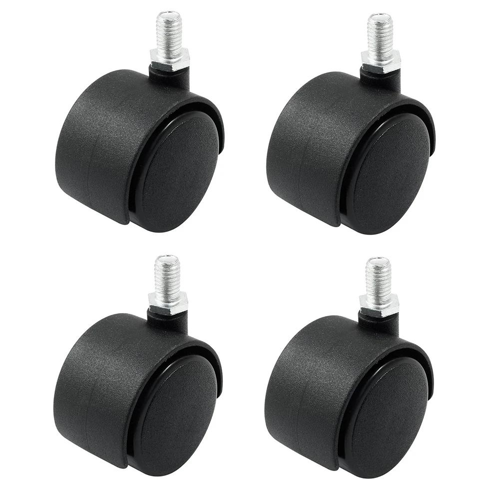 1,5-дюймовые 40-мм нейлоновые роликовые колеса Колеса для мебели Поворотные на 360 градусов Колеса для мебели
