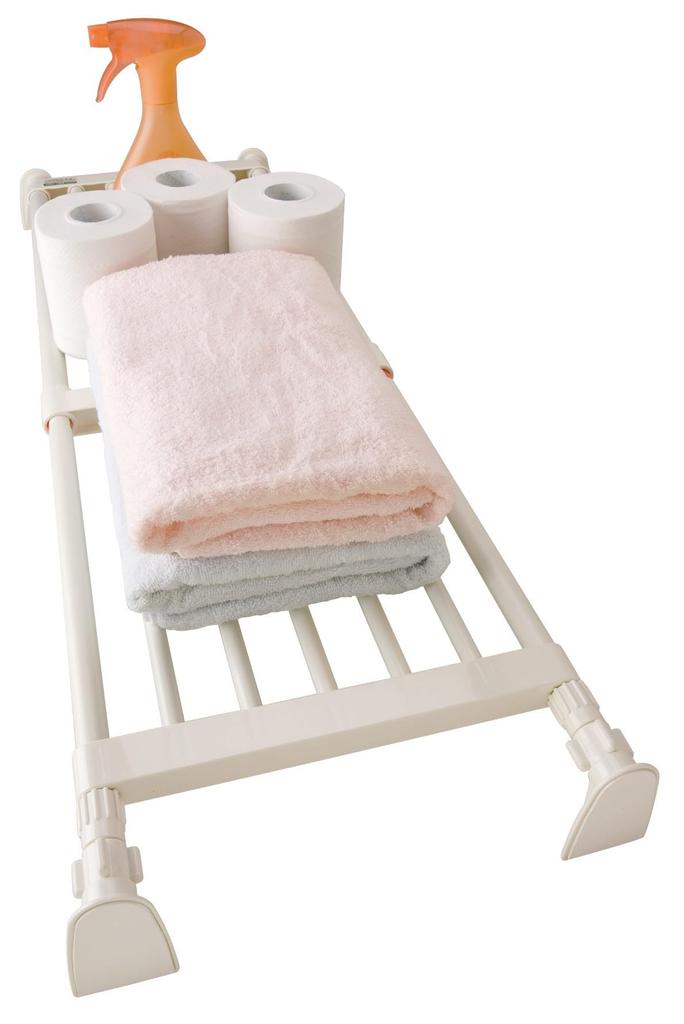 Sekisui Plastics Co., Ltd. Sekisui Tension Shelving Unit, Super Strong Multi-Rack S, Mounting Range: Width 65-95cm, Depth 33cm