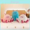 Cute And Cuddly Plush Octopus Stuffed Animal Available In White Pink And Blue For Kids Playtime