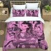 Moda Cantante Pop A-Ariana G-Grande Stampa Set Biancheria da Letto Set Biancheria da Letto Copripiumino Set Trapunta Letto Set Biancheria da Letto Regalo di Lusso