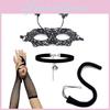 Sexy Cat Girl Mask With Lace And Ears For Costume Party And Holiday Celebrations